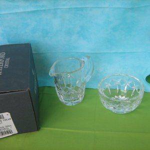 Waterford sugar and cream set